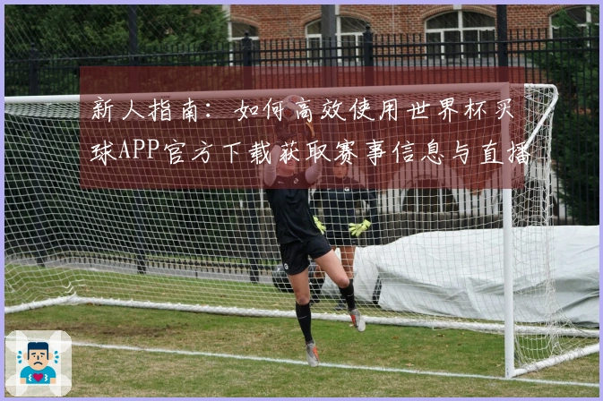 新人指南：如何高效使用世界杯买球APP官方下载获取赛事信息与直播体验
