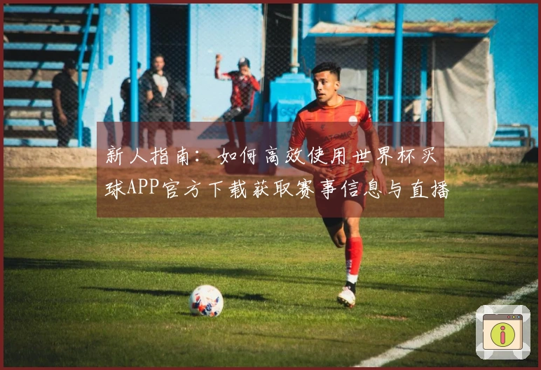 新人指南:如何高效使用世界杯买球APP官方下载获取赛事信息与直播体验